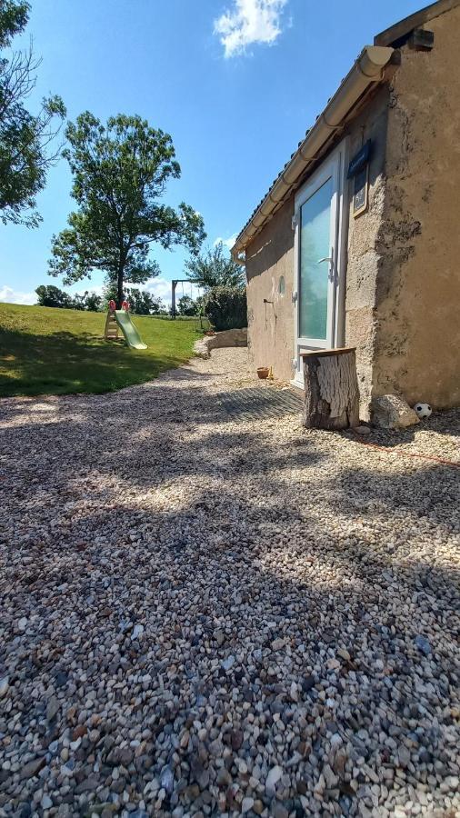 Le Calme A La Campagne Lägenhet Besson Exteriör bild